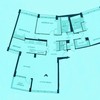 'A' unit floor plan